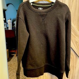 Kids crew neck black sweatshirt